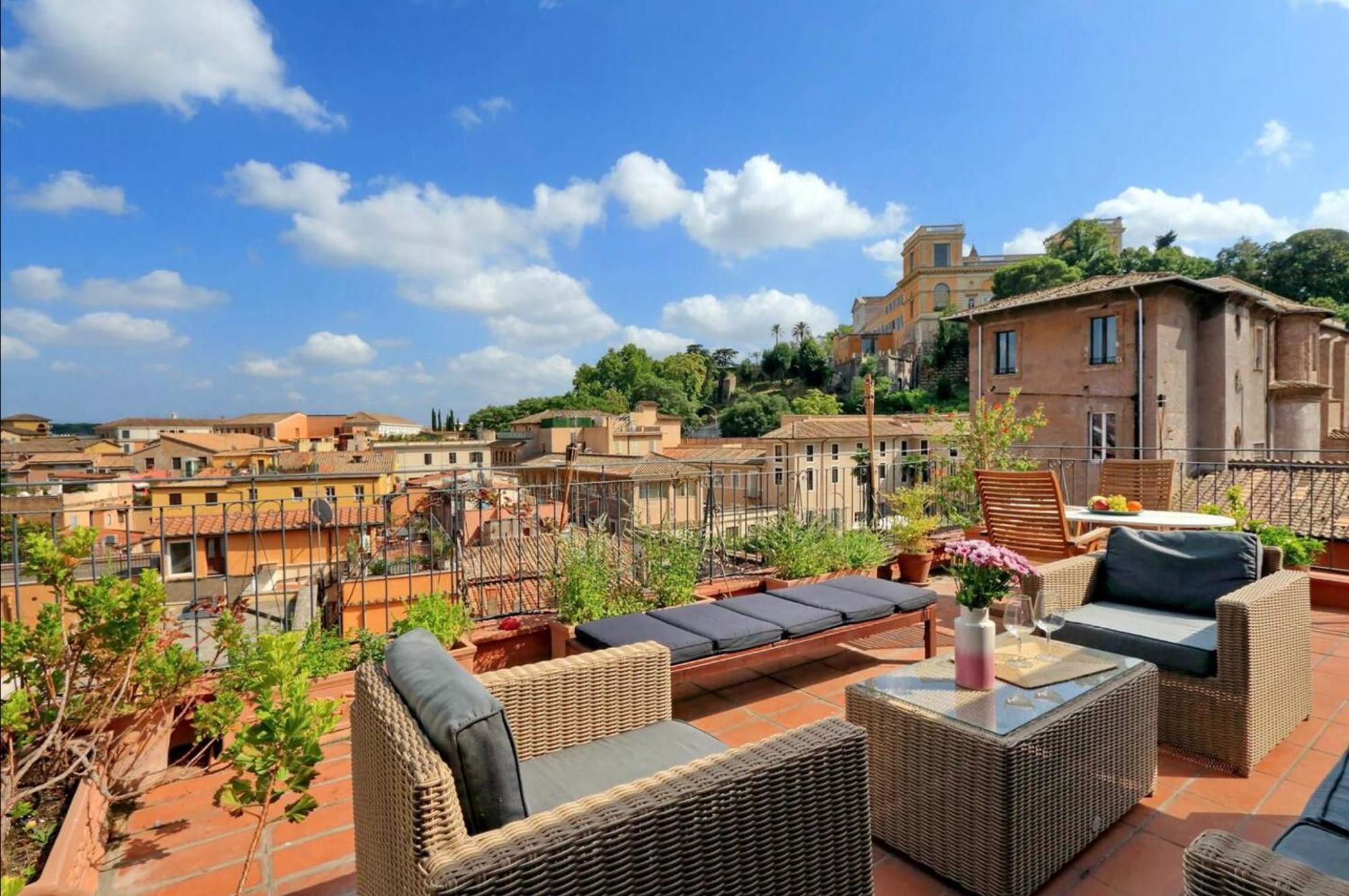 Trastevere Penthouse Amazing Terrace Apartamento