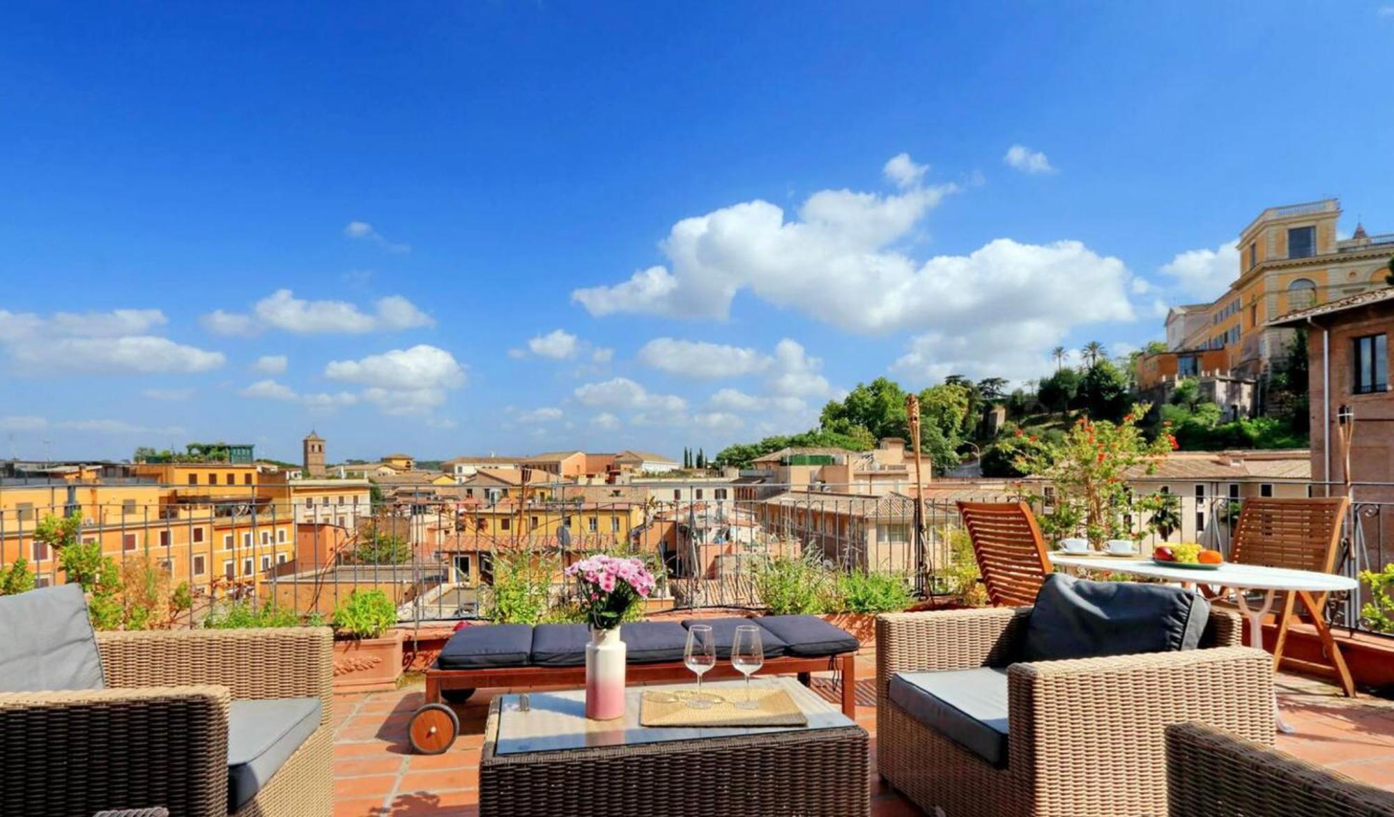 Trastevere Penthouse Amazing Terrace Apartamento Roma