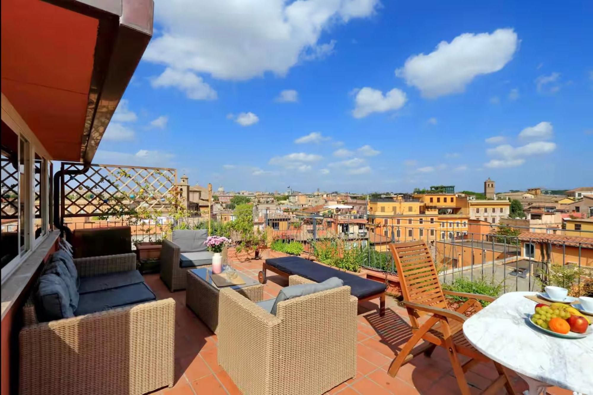 Trastevere Penthouse Amazing Terrace Apartamento *